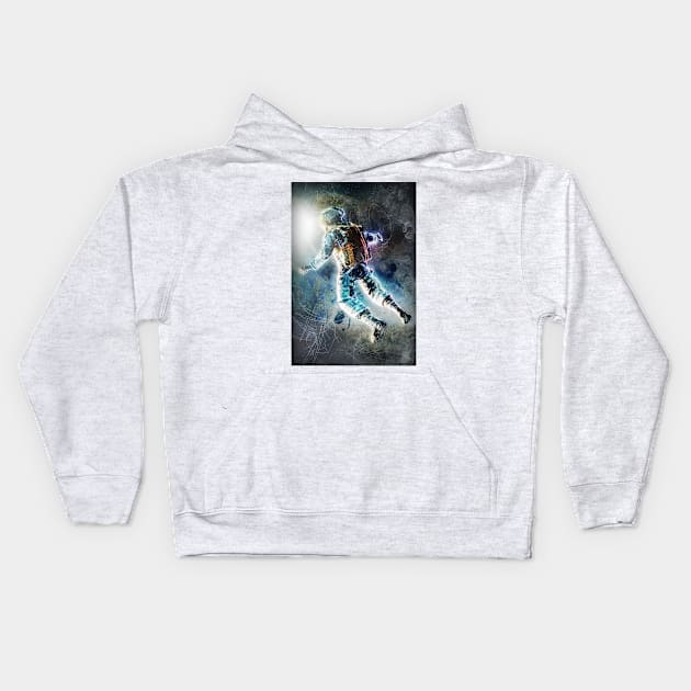 Astronaut Kids Hoodie by TortillaChief